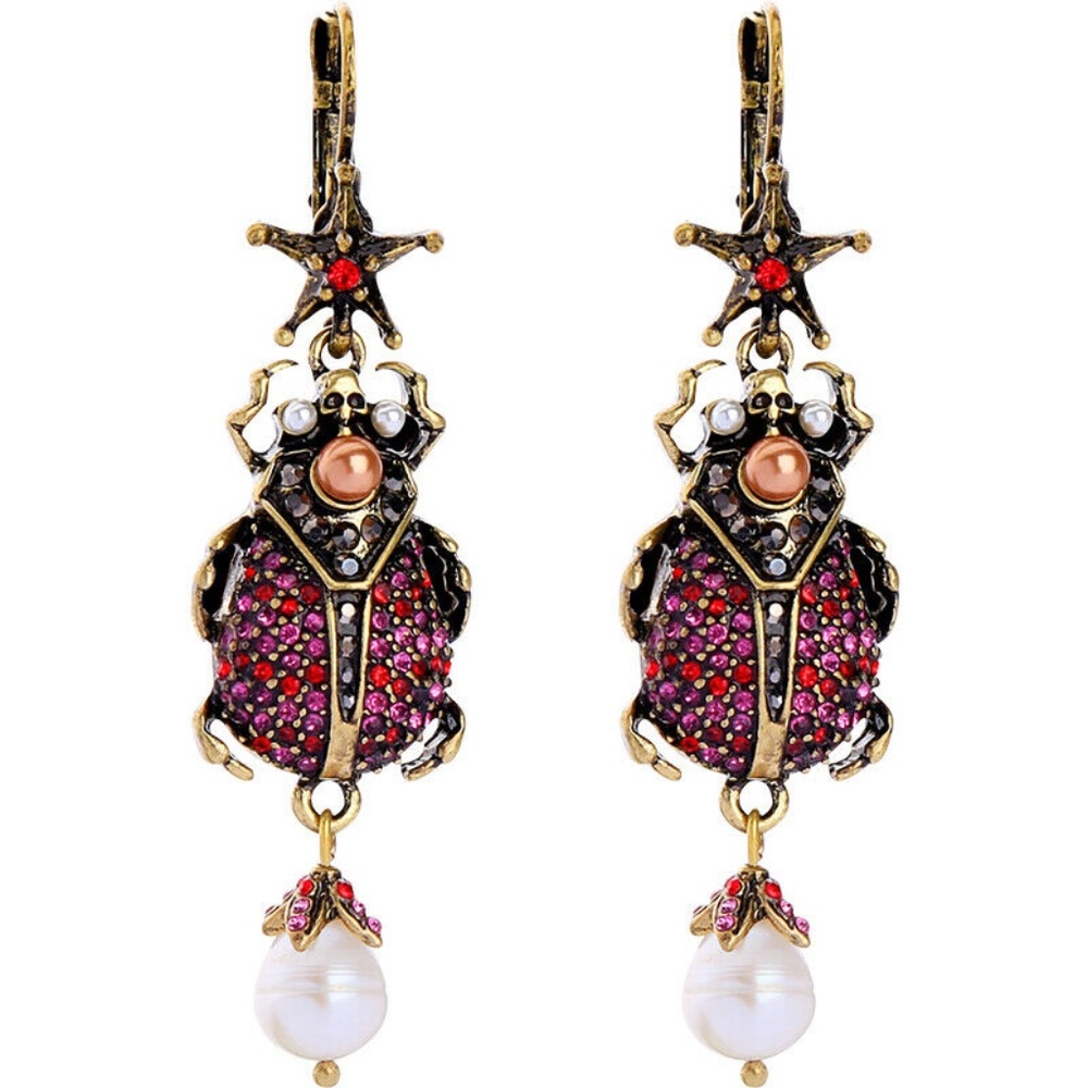 Bettle Earrings
